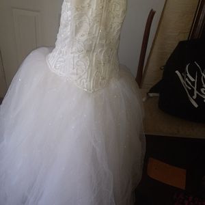 David's Bridals Wedding Dress Size 12